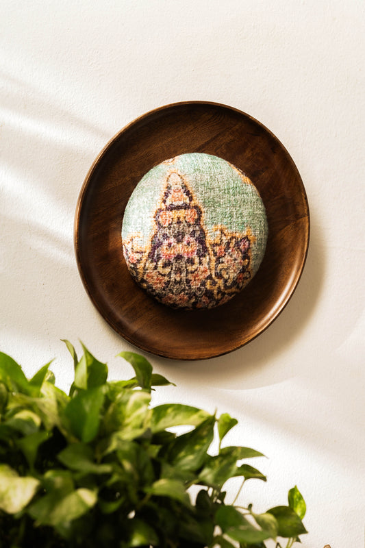 Threaded Treasures Wood and Fabric Wall Decor