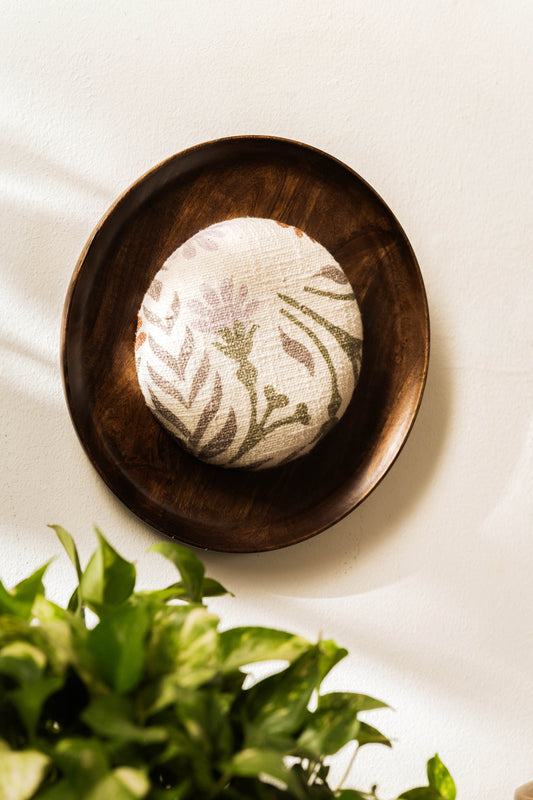 Threaded Treasures Wood and Fabric Wall Decor