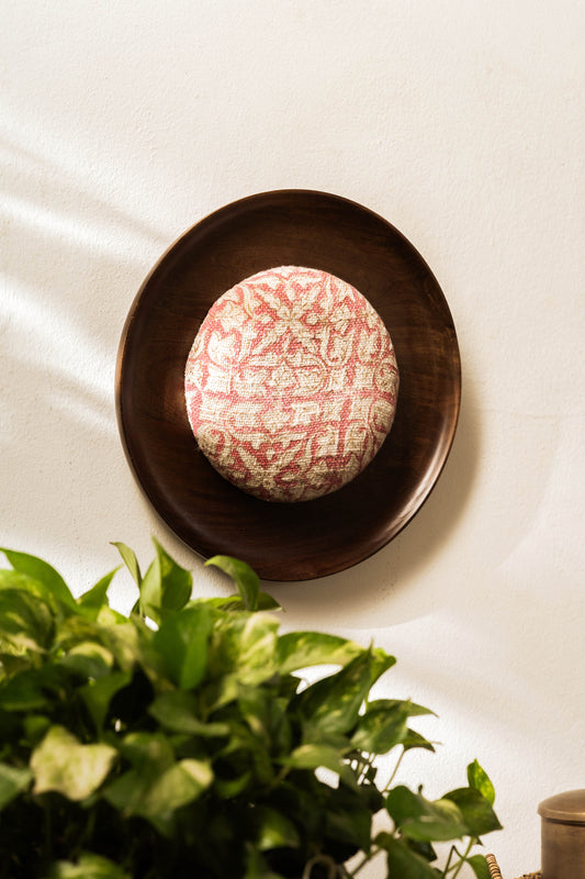 Threaded Treasures Wood and Fabric Wall Decor