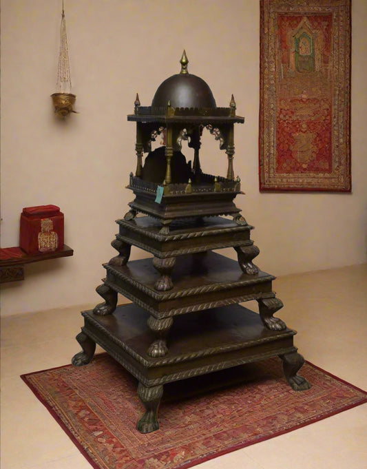 Bring divine serenity into your space with the Ananda Chaturstambh Mandir,