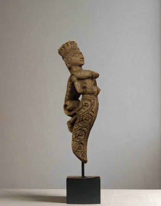 Antique Wooden Statue - TESU