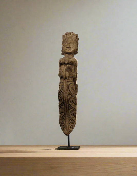 Antique Wooden Statue - TESU