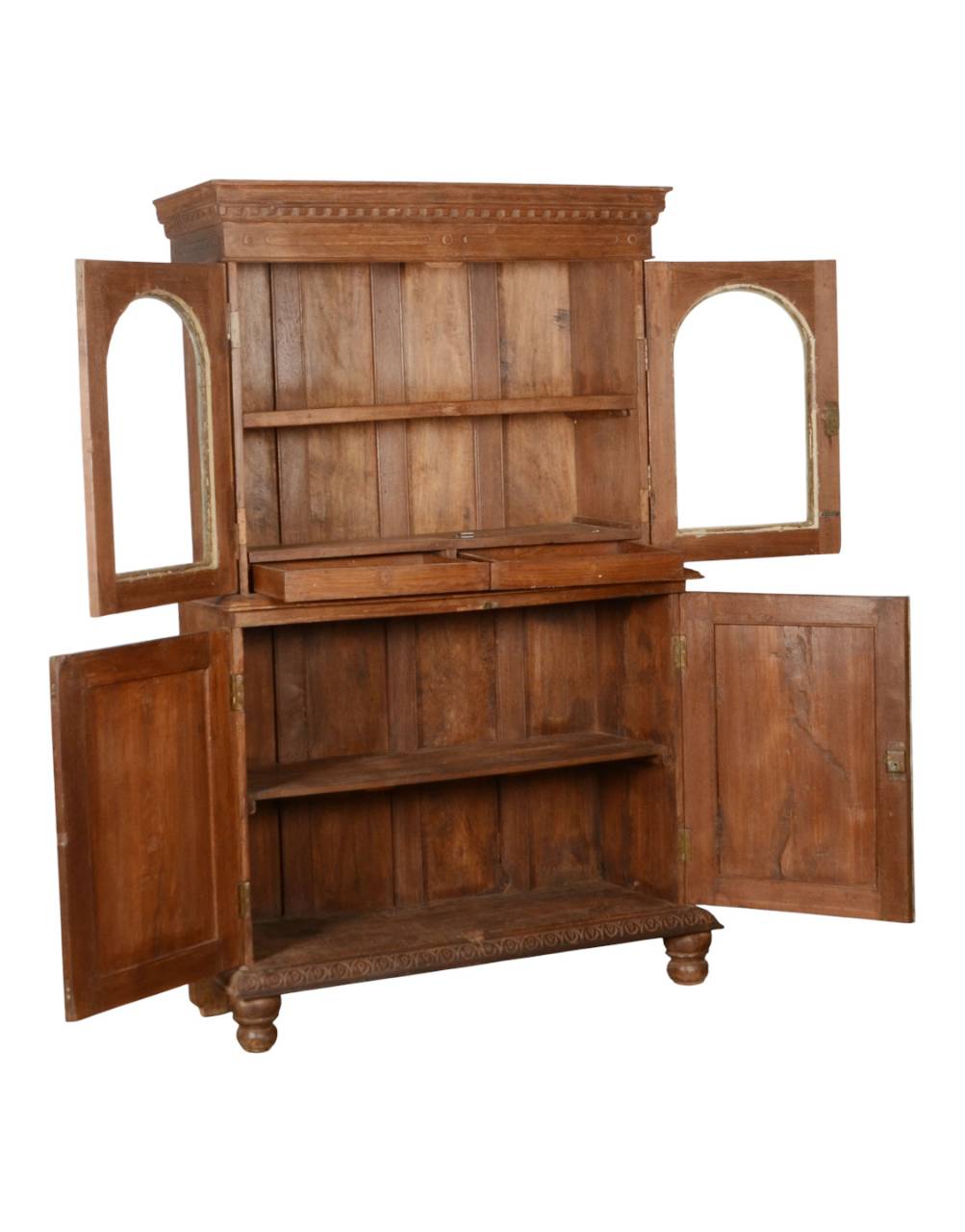  Its rich teak finish and handcrafted details make it a statement piece designed to be treasured for generations.&nbsp;