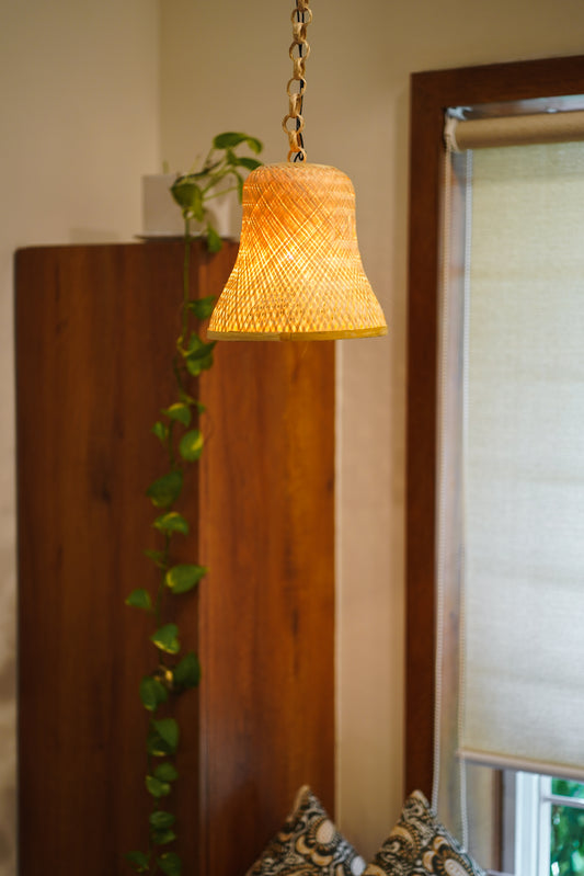 Bamboo Bell Lamp Plain TESU