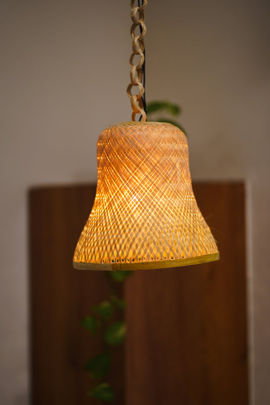 Bamboo Bell Lamp Plain TESU 