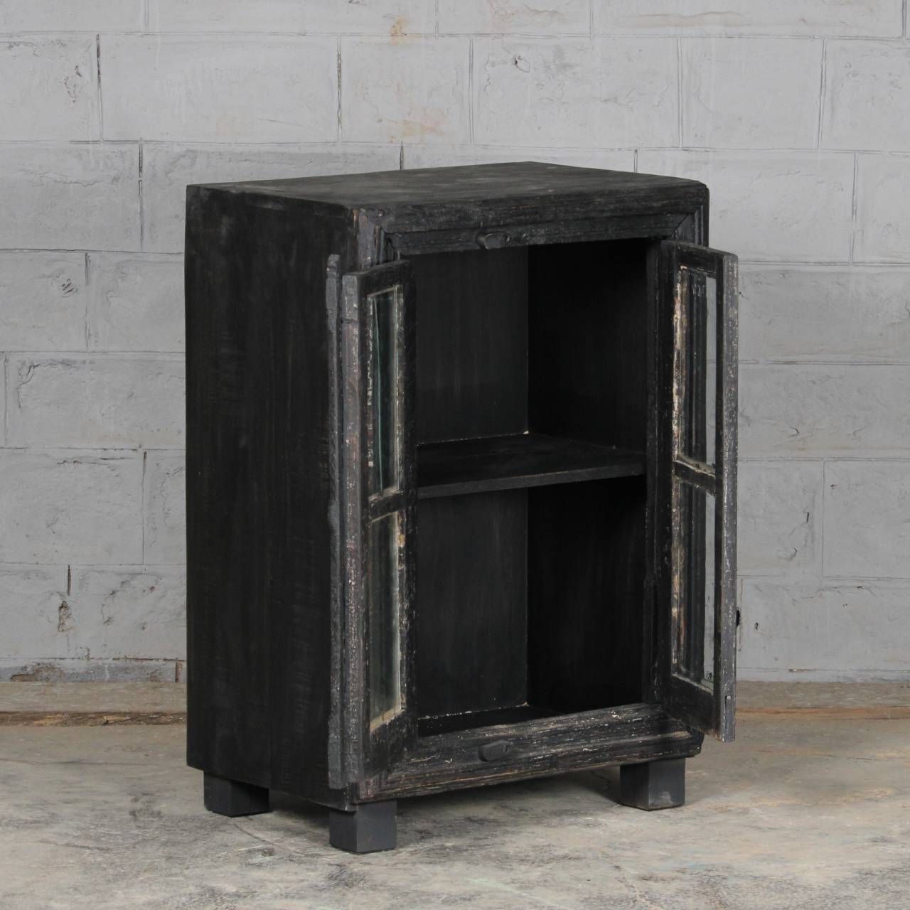 Black Storage Cabinet - TESU