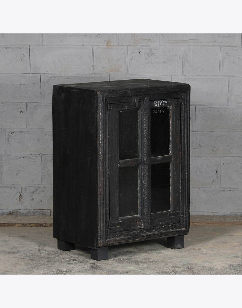 Black Storage Cabinet - TESU