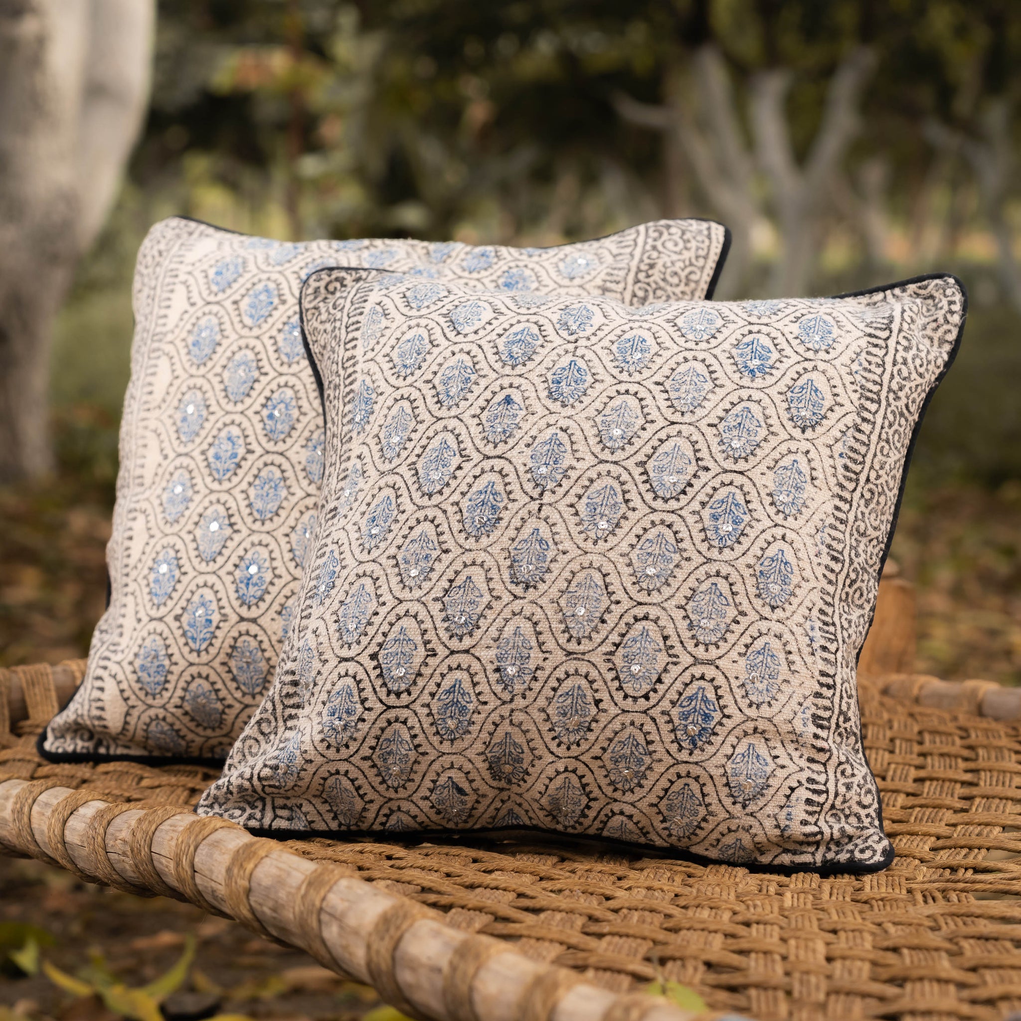 Boho Breeze Cushion Covers - Set of 2