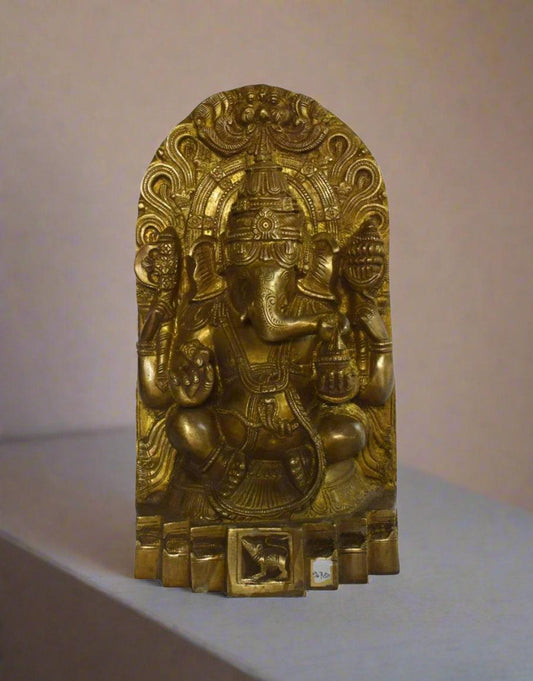 Brass Vighnaharta Idol - TESU