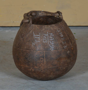 Brown Iron Pot