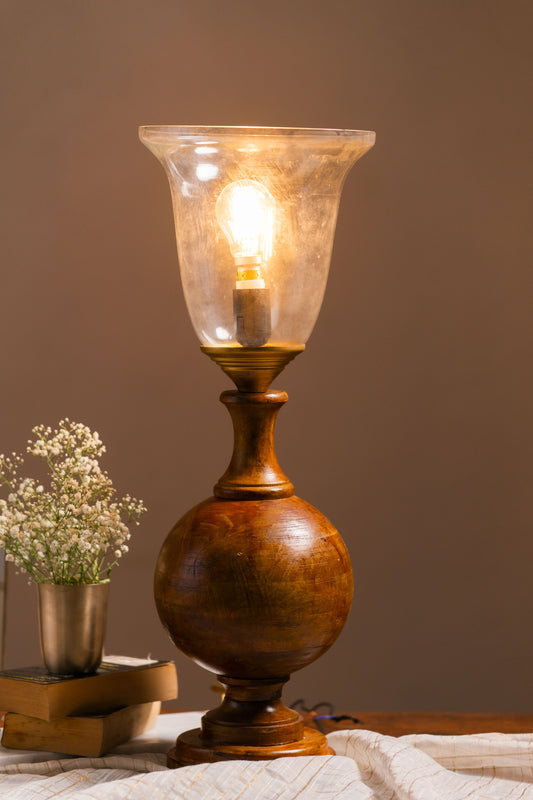 Retro Wooden Lamp - TESU