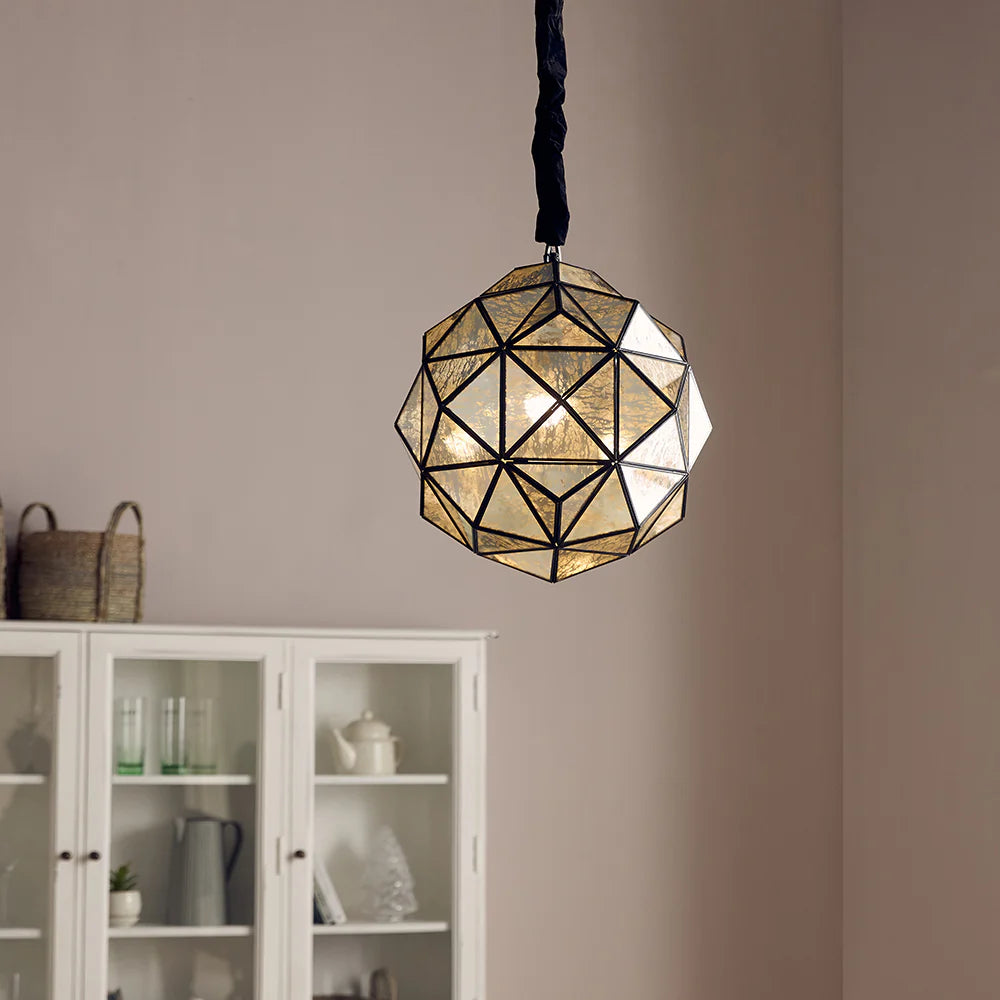 The Crysta Dome Light is a statement of structure and sophistication. 
