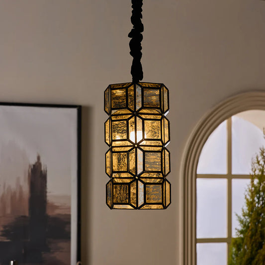 The Cubelle Glass Lamp is a celebration of structured elegance. 