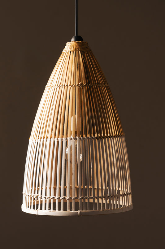 Cup Shape Bamboo Hanging Lampshade - TESU