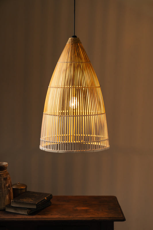 Cup Shape Bamboo Hanging Lampshade - TESU