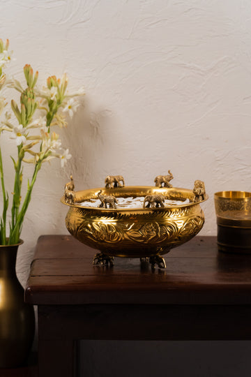 Elephant Brass Urli
Decorative Brass Urli
Home Décor Ideas
Timeless Home Accessories
Embossed Elephant Design
Floral Urli Bowl
Traditional Indian Décor
Luxury Home Décor
Festive Decoration Ideas
Candle Holder Urli
Cultural Heritage Decor
Elegant Home Accessories
Brass Home Décor
Strength and Wisdom Symbol
Unique Decorative Pieces