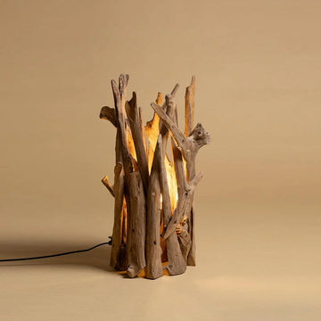 Illuminate your space with the natural beauty of the Drift Wood Glow&nbsp;expertly handcrafted from premium Teak Root/Wood.