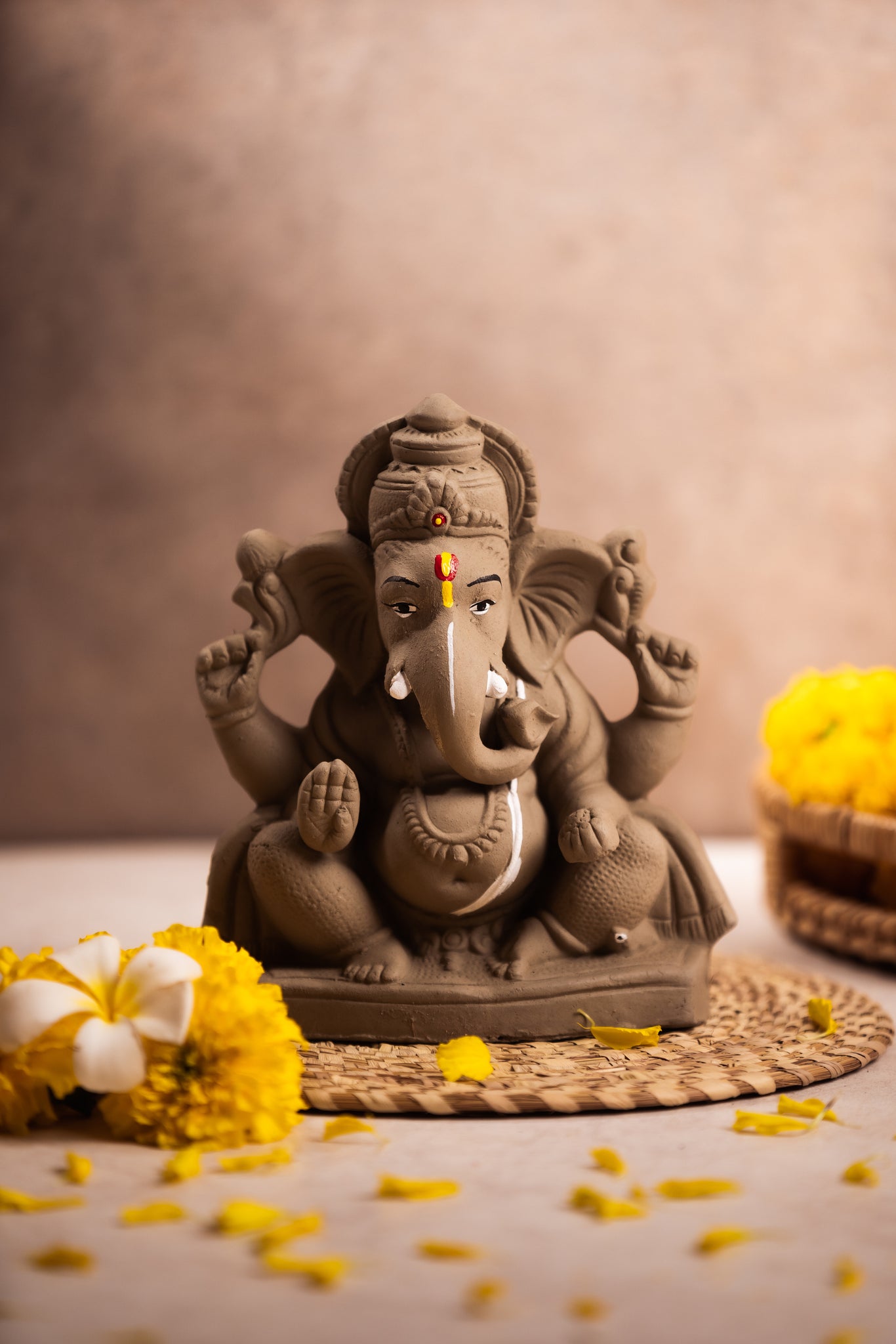 Eco - Friendly Ganesha Idol - Design 2