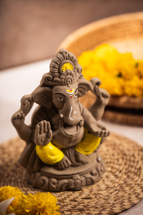 Eco - Friendly Ganesha Idol - Design 3