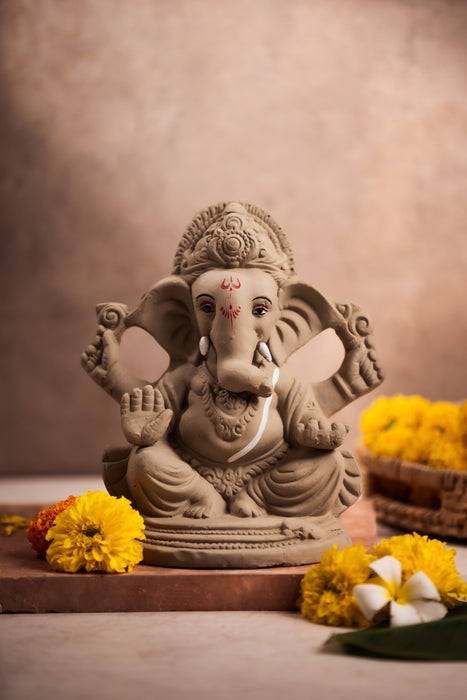 Eco - Friendly Ganesha Idol - Design 6
