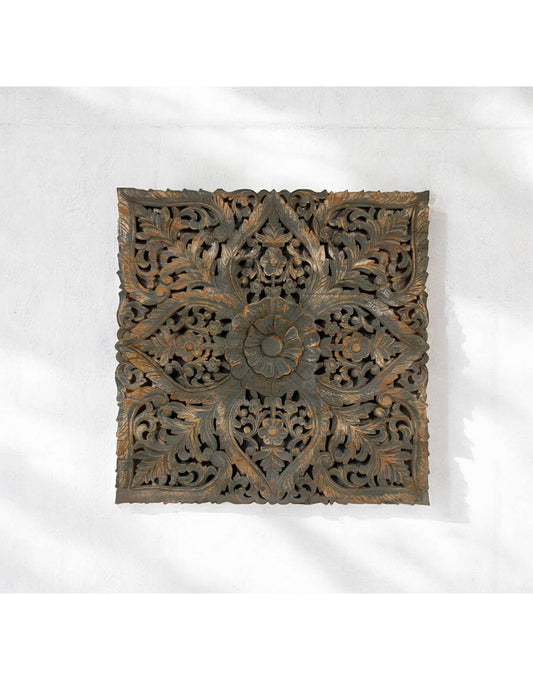 Floral Majesty Wooden Panel - TESU