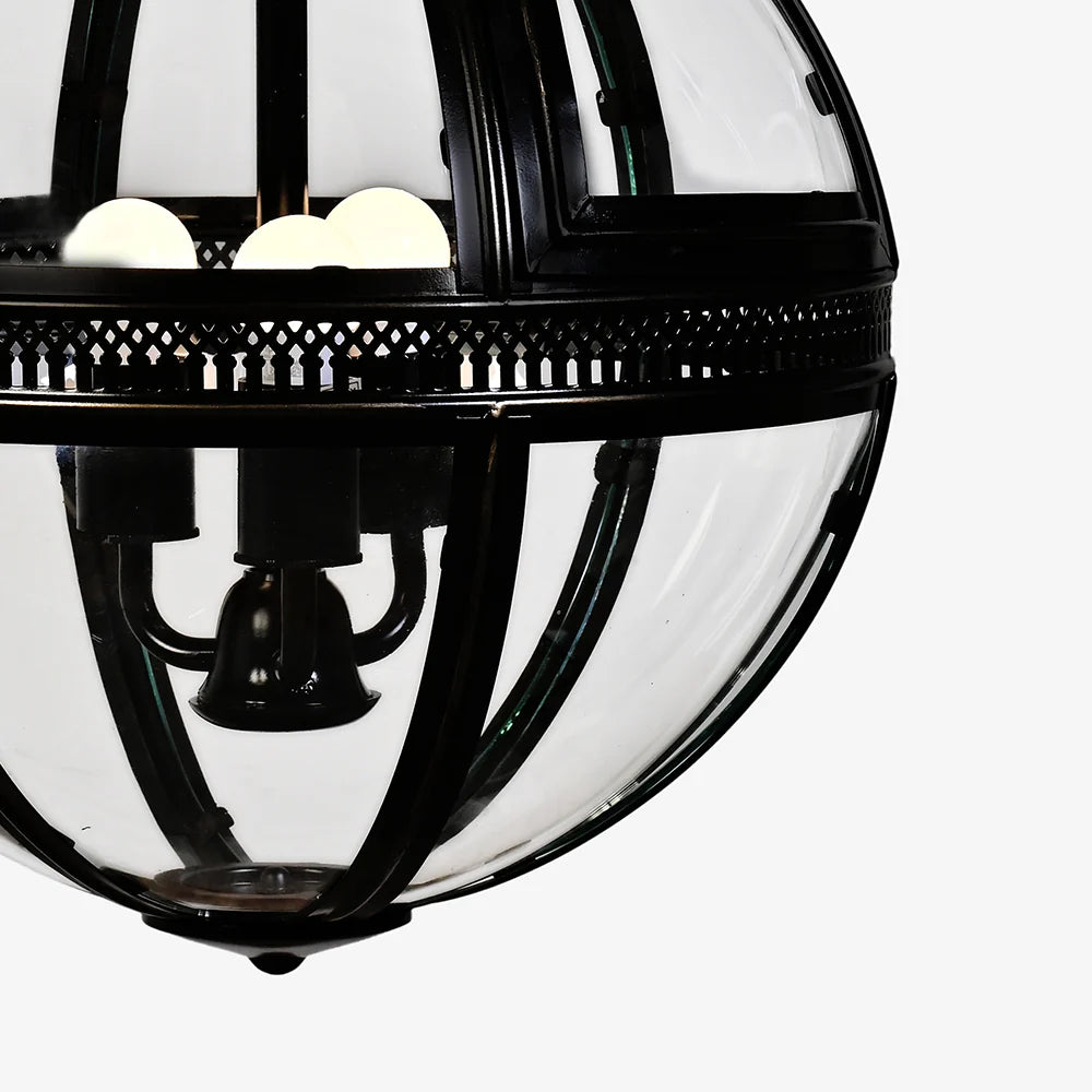 Illuminate your space with the elegant Globe Pendant Lamp, crafted from high-quality glass. Featuring a sleek and modern design, this pendant light offers a sophisticated touch to any room.