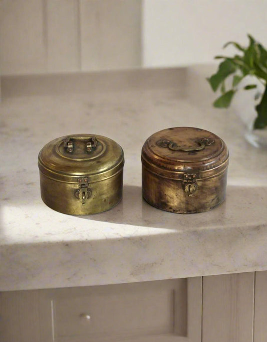 Vintage Brass Box - TESU