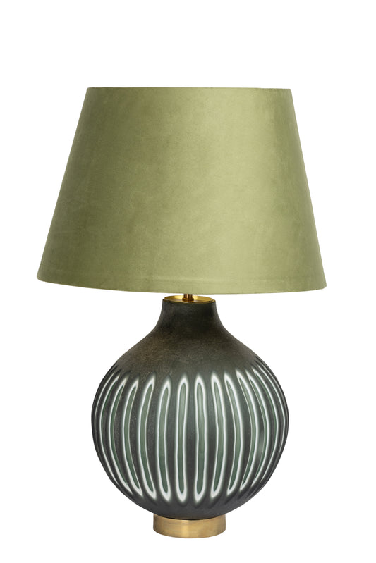 Green and Black Table Lamp - TESU