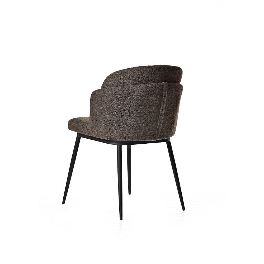 Grey Elegance Chair. Designed with sleek lines and a refined grey tone, this chair effortlessly blends contemporary style with comfort.