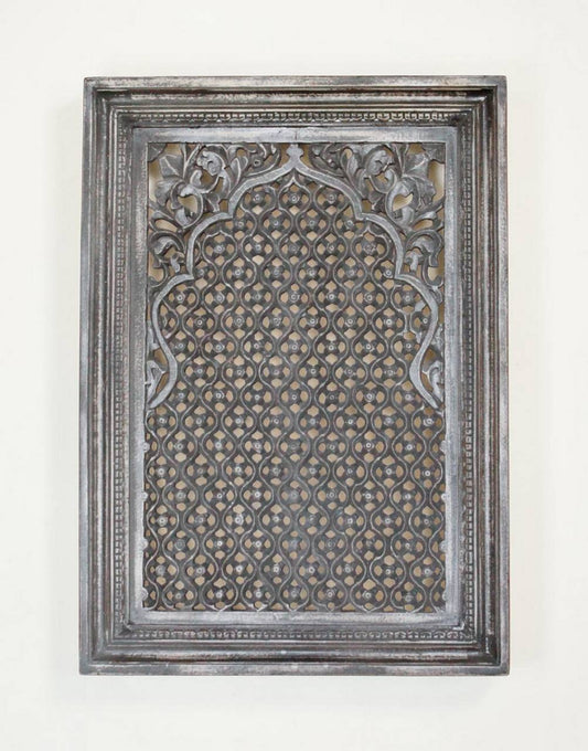 The panel's intricate detailing and bold black color will add a touch of sophistication to any room