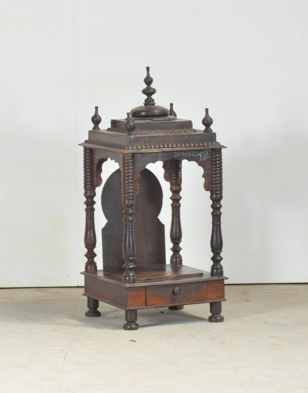 Perfect for daily pooja rituals, this mandir creates a serene focal point for prayer and meditation in any space.