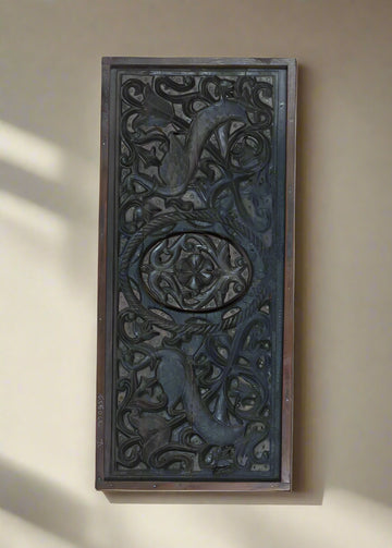 Intricate Wooden Art Panel - TESU