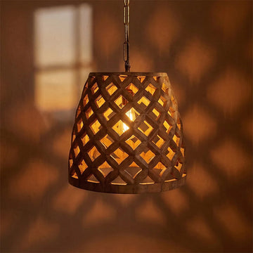 Artisan Lattice Ceiling Light