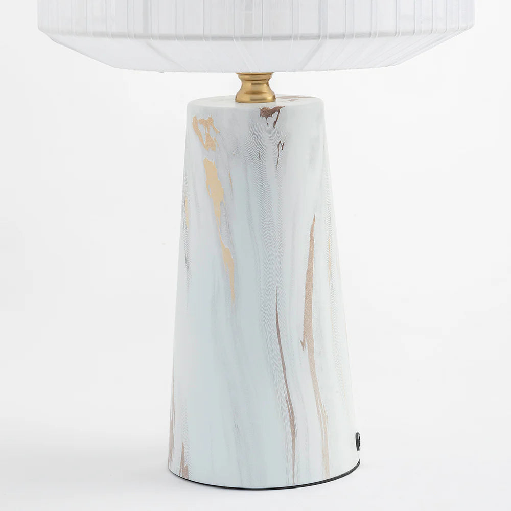 Whether styled as a bedside accent or a statement on a console, Marbella adds a touch of understated luxury to any interior.