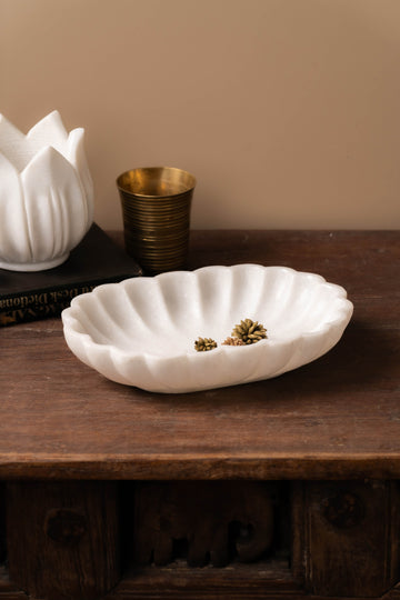 Marigold Marble Bowl