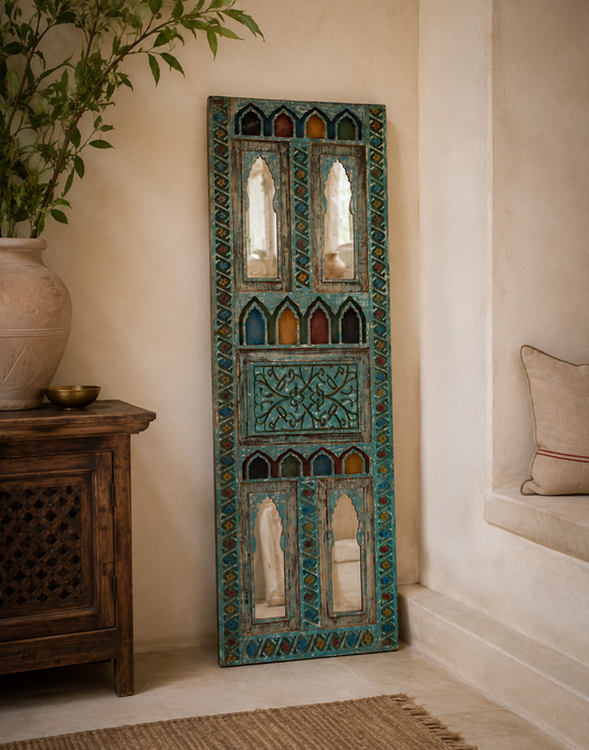 It is a piece that reflects tradition—not merely as décor, but as a story preserved through skilled hands and enduring materials.