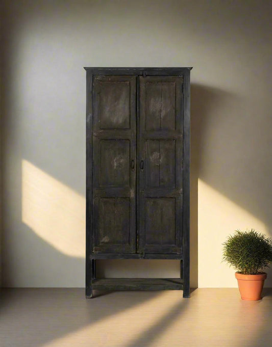 Midnight Teak Wardrobe - TESU