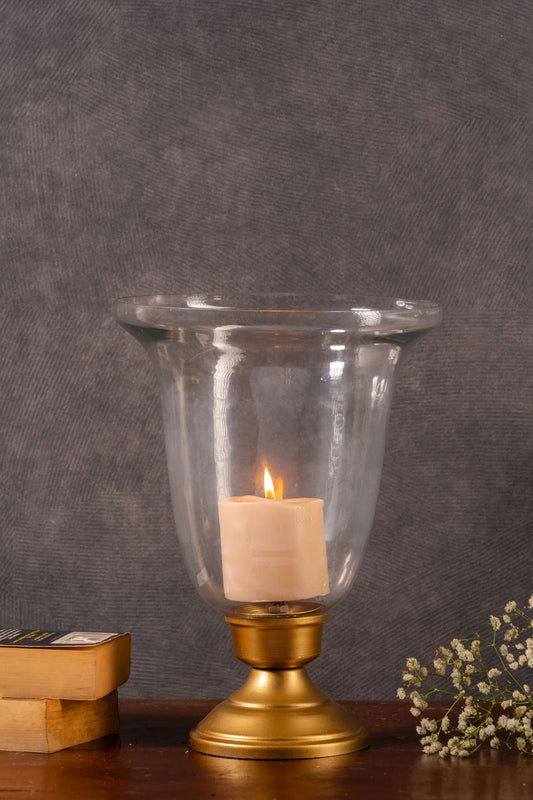 Misty Glass Candle Holder - TESU