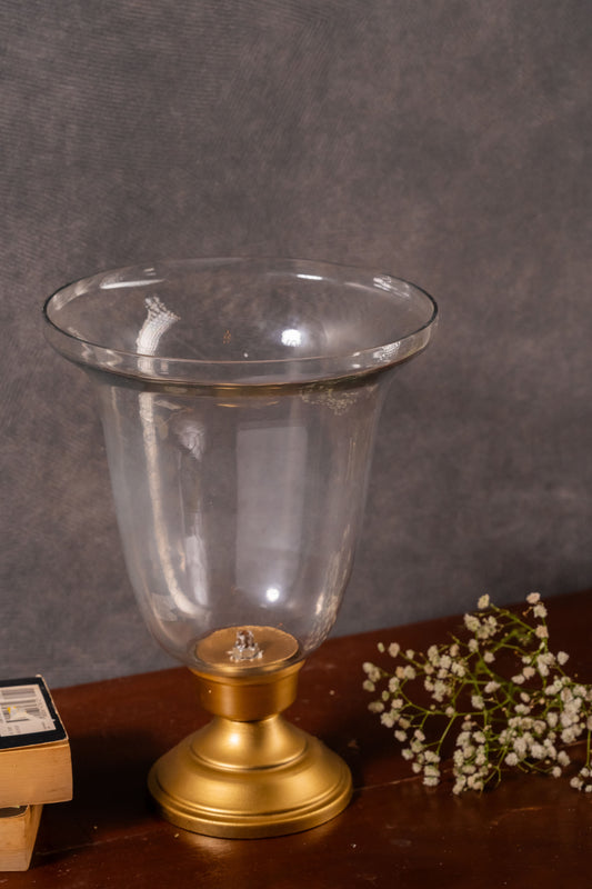 Misty Glass Candle Holder - TESU