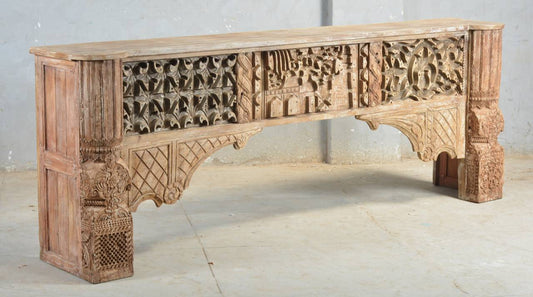 Handcrafted from solid reclaimed teak wood