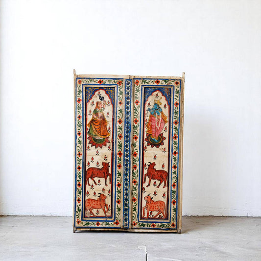Pastel Dev Panel a captivating wooden artwork handcrafted using recycled wood and iron
