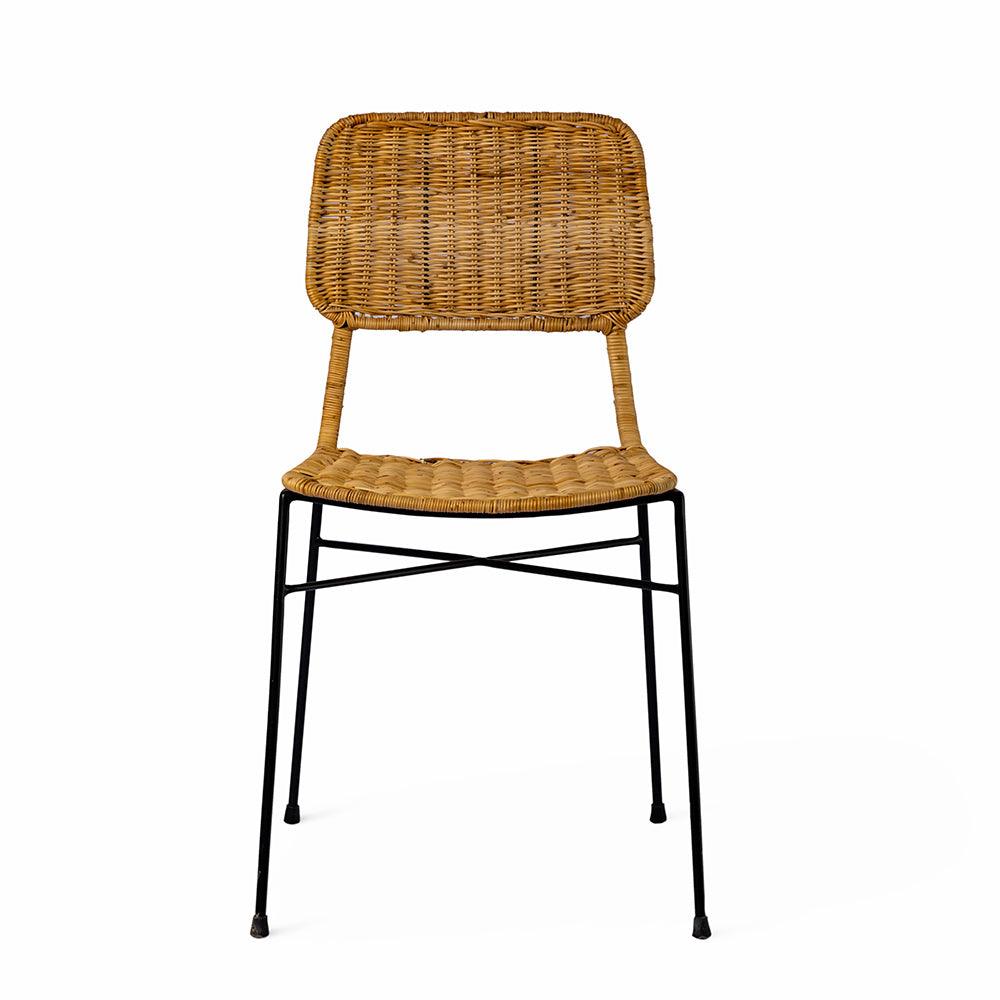 A Rattan Woven Chair is a stylish and durable piece of furniture that combines the natural, organic beauty of rattan with the industrial strength of iron. This chair often brings a sense of warmth and casual elegance to both modern and traditional interiors.