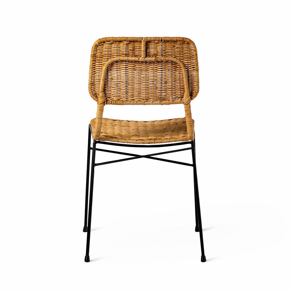 A Rattan Woven Chair is a stylish and durable piece of furniture that combines the natural, organic beauty of rattan with the industrial strength of iron. This chair often brings a sense of warmth and casual elegance to both modern and traditional interiors.