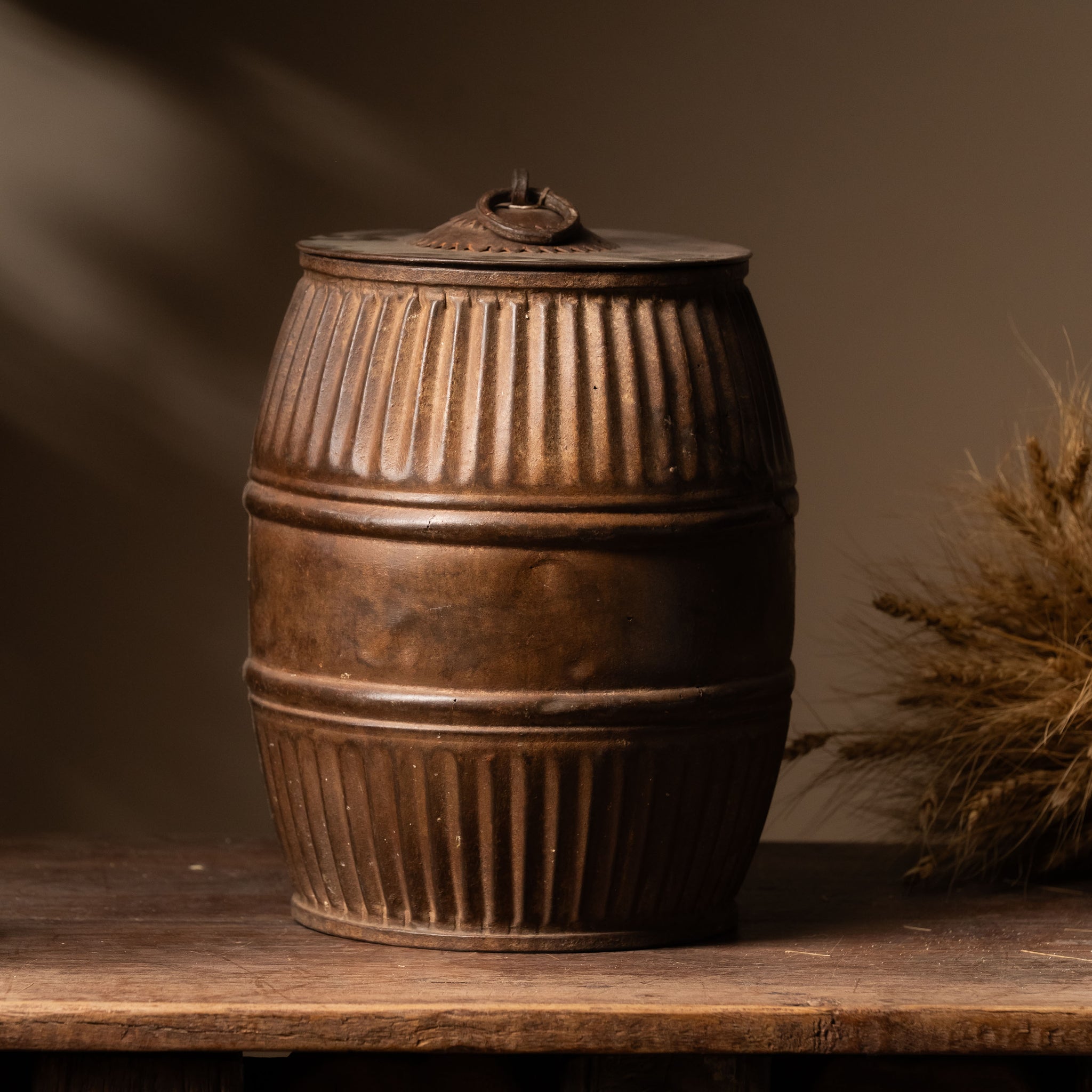 The Rare Iron Container is a must-have for antique lovers. 