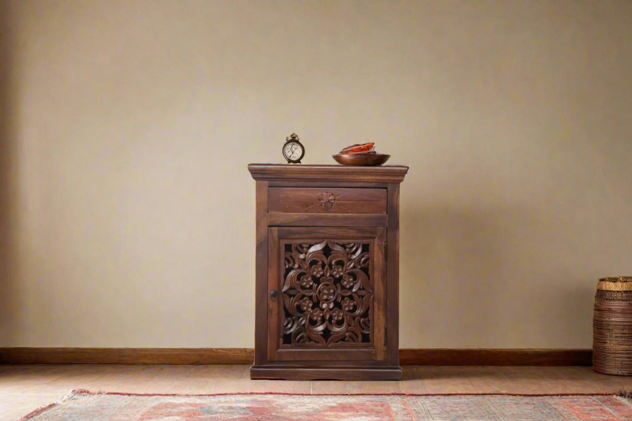 With ample storage space, it combines beauty with functionality, offering a stylish way to organize your essentials.