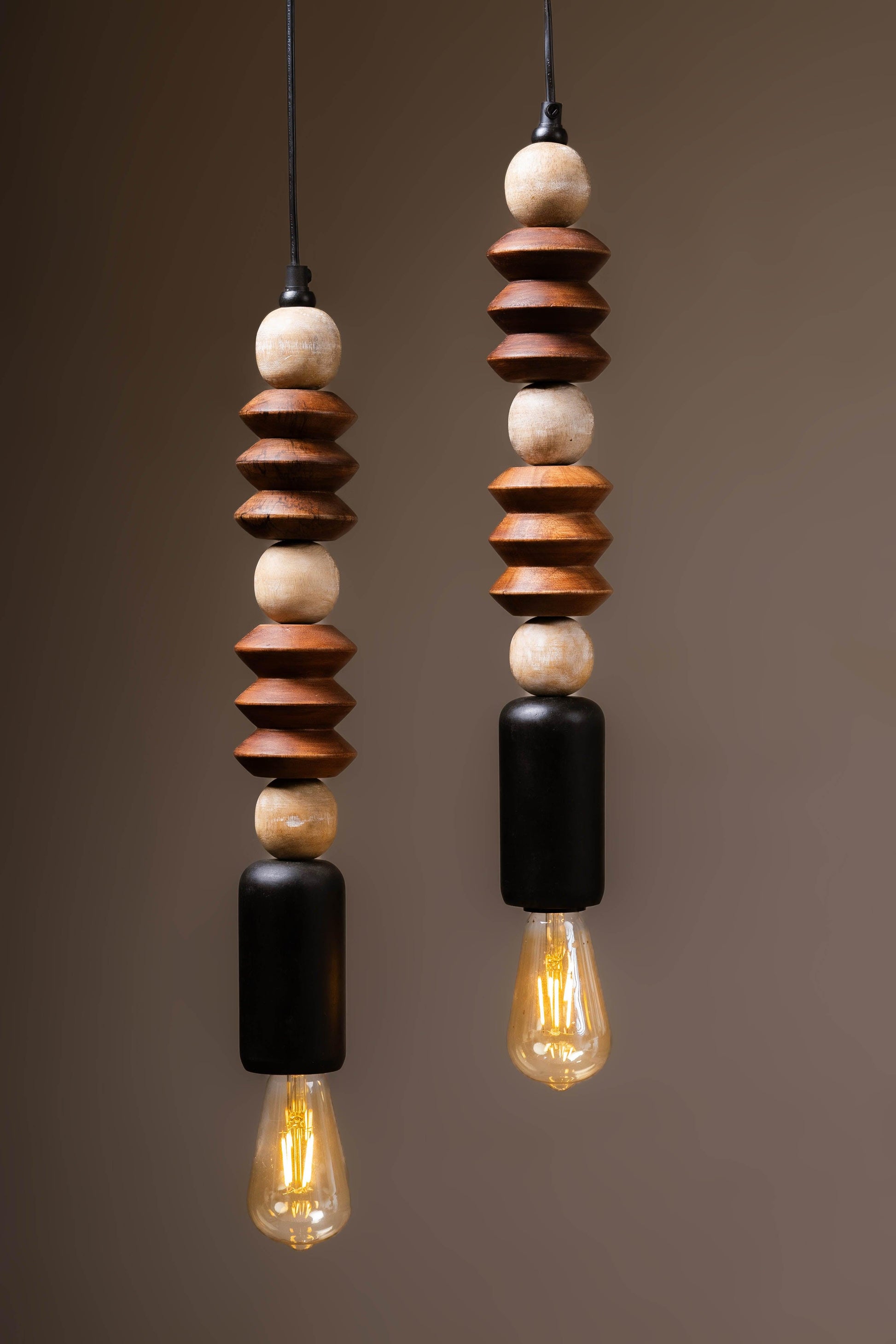 Rustic Glow Pendant Light - Set of 2 - TESU