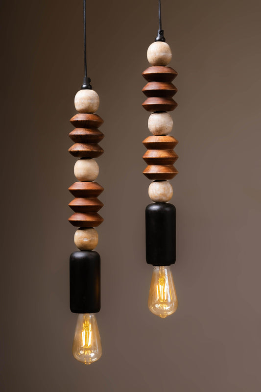 Rustic Glow Pendant Light - Set of 2 - TESU