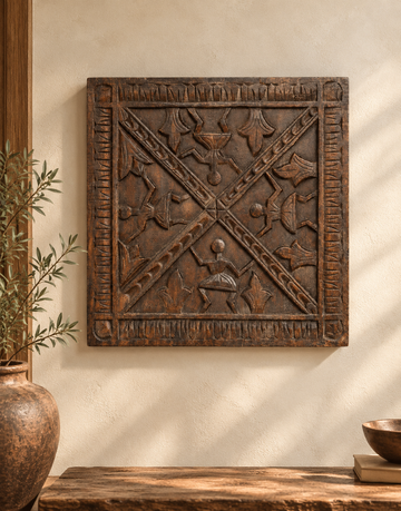 Sangam Carved Panel