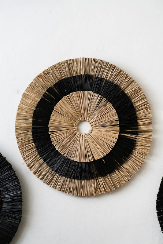 Seagrass Wall Decor Round 3 in Set - TESU