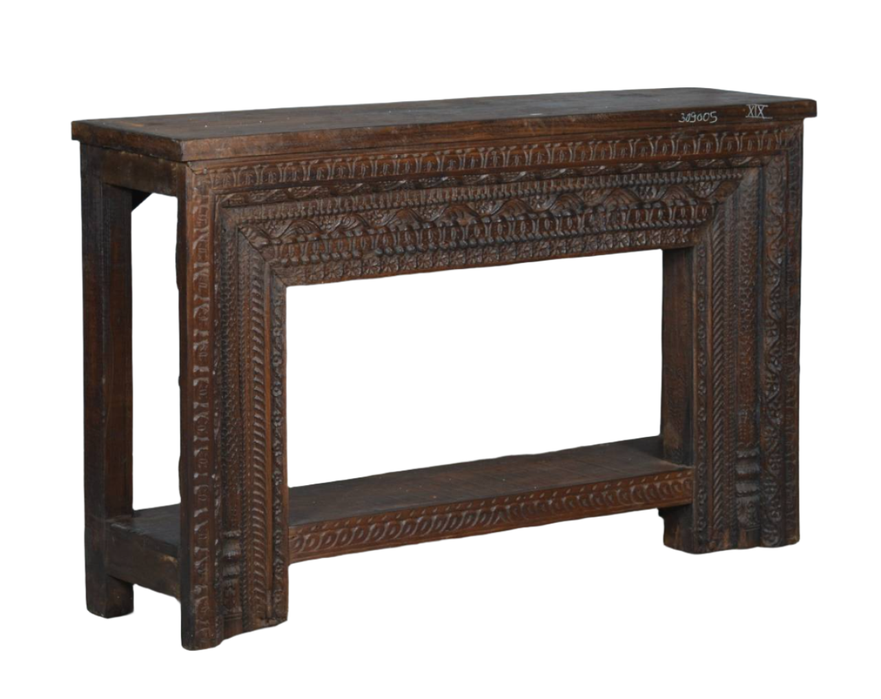 Hand Carved Wooden Table - TESU